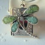 Dragonfly Locket, Book Loc..